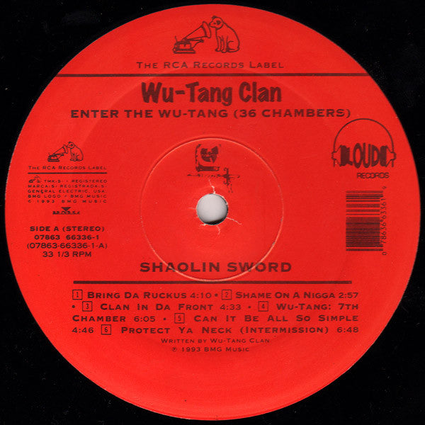 Wu-Tang Clan : Enter The Wu-Tang (36 Chambers) (LP,Album,Stereo)