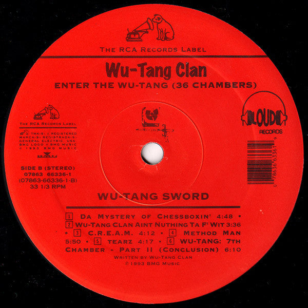 Wu-Tang Clan : Enter The Wu-Tang (36 Chambers) (LP,Album,Stereo)