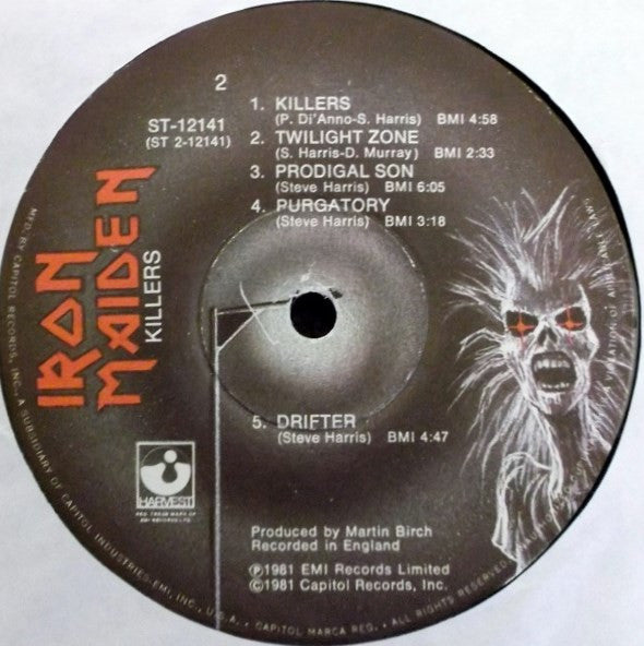 Iron Maiden : Killers (LP,Album)