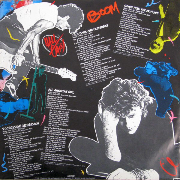 Daryl Hall & John Oates : Big Bam Boom (LP,Album)