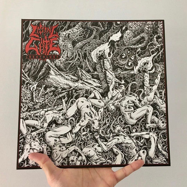Living Gate : Death Lust (12",33 ⅓ RPM,Single Sided,EP,Etched)