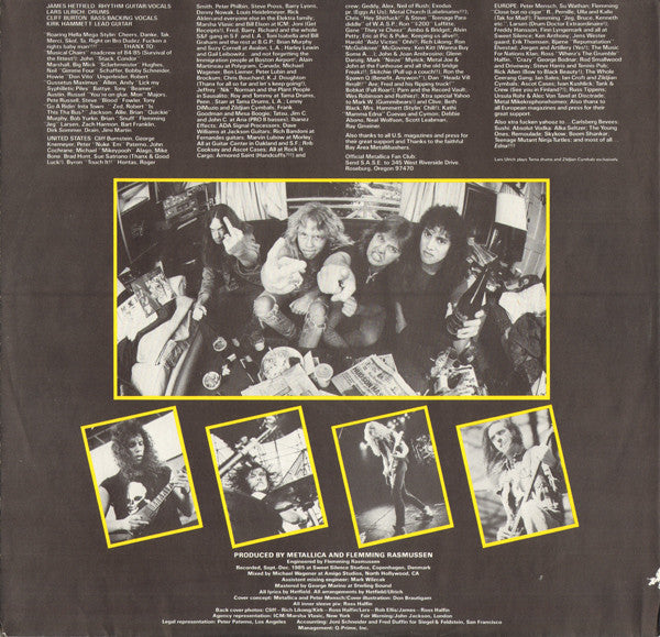 Metallica : Master Of Puppets (LP,Album)