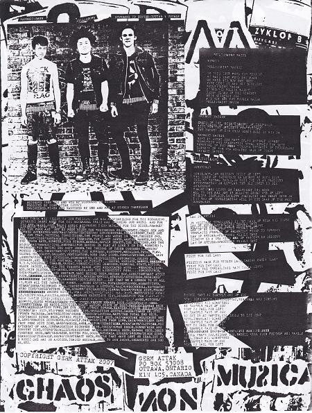 Germ Attak : Ouroboros (LP,Album,White Label)