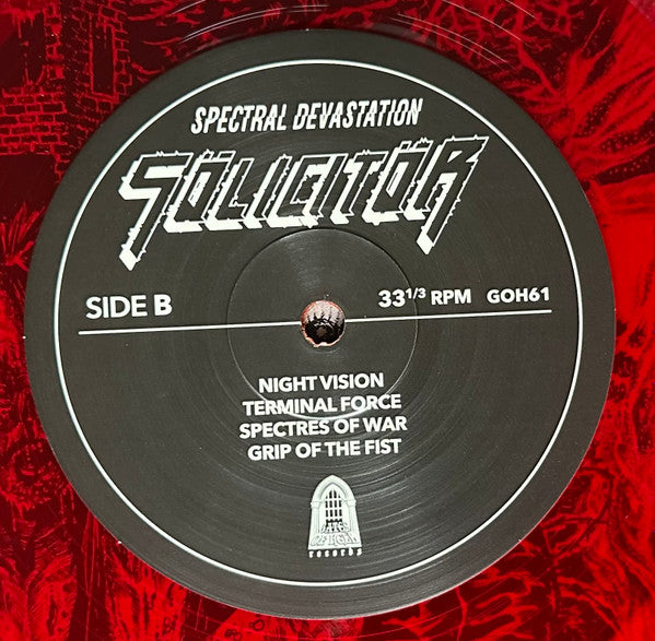 Solicitor : Spectral Devastation (LP,Album,Repress)
