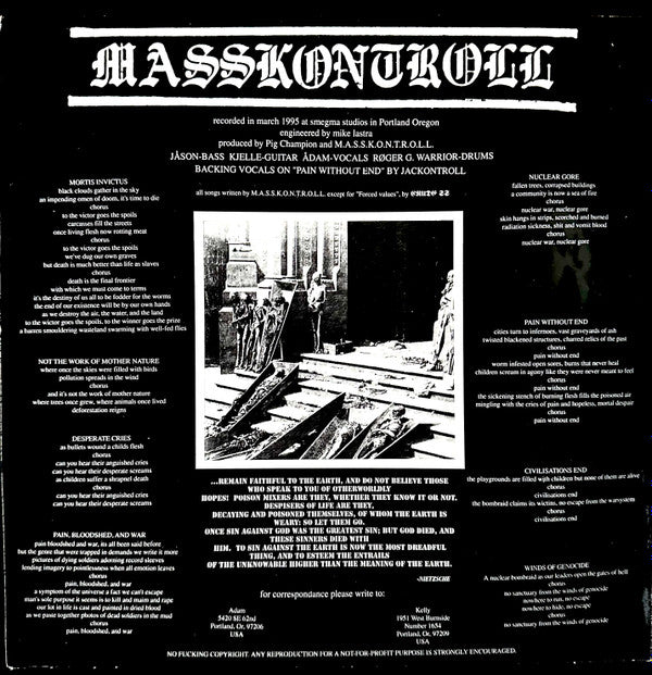 Masskontroll : Will You Ever Learn? (LP,Album)