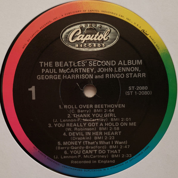 Beatles, The : The Beatles' Second Album (LP,Album,Reissue)