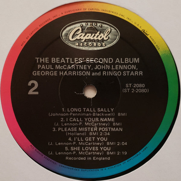 Beatles, The : The Beatles' Second Album (LP,Album,Reissue)