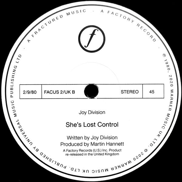 Joy Division : Atmosphere (12",45 RPM,Single,Reissue,Remastered,Stereo)