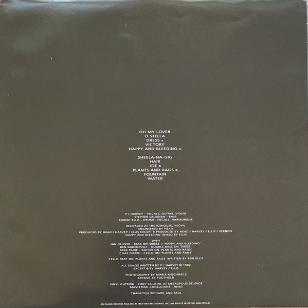 PJ Harvey : Dry (LP,Album,Reissue,Remastered)