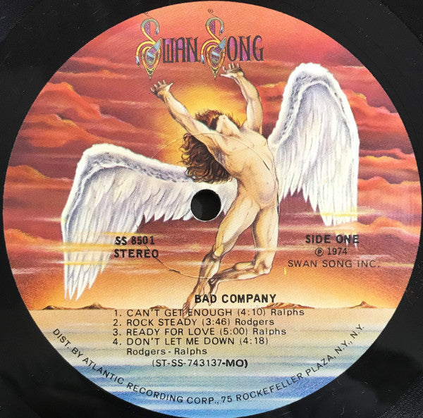 Bad Company (3) : Bad Company (LP,Album,Reissue)