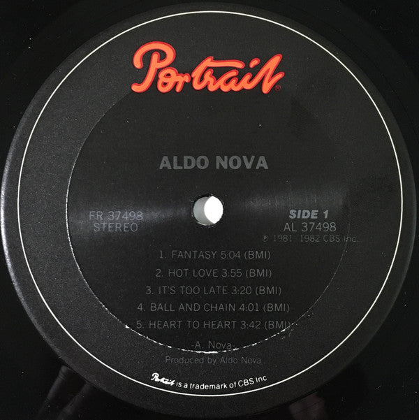 Aldo Nova : Aldo Nova (LP,Album,Stereo)