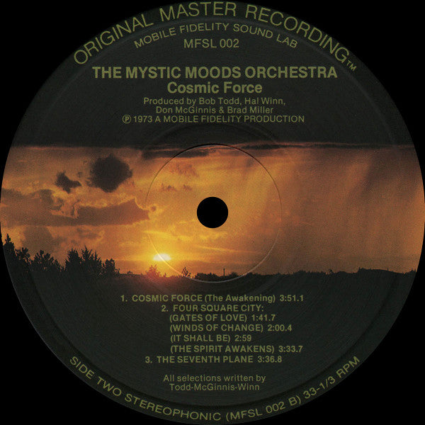 Mystic Moods Orchestra, The : Cosmic Force (LP,Album,Reissue,Stereo)