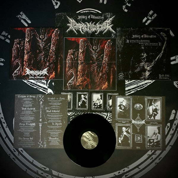 Temple Nightside : Pillars Of Damnation (LP,Album)