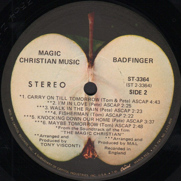 Badfinger : Magic Christian Music (LP,Album,Stereo)