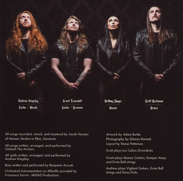 Unleash The Archers : Abyss (Album)