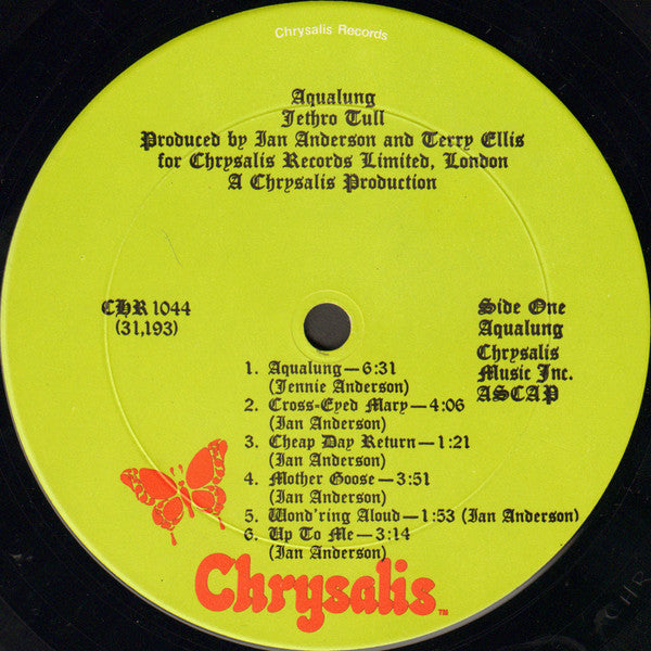 Jethro Tull : Aqualung (LP,Album,Reissue,Stereo)