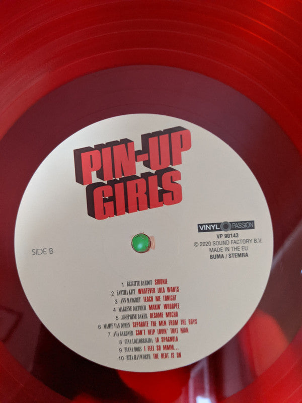 Various : Pin-Up Girls - Too Hot To Handle (LP,Compilation)