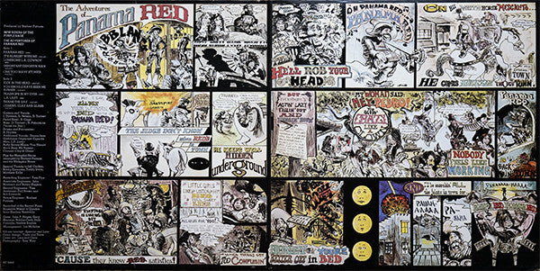 New Riders Of The Purple Sage : The Adventures Of Panama Red (LP,Album)