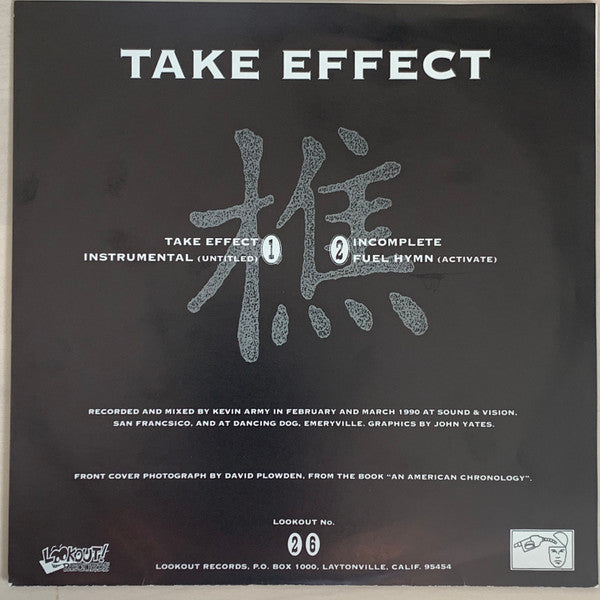 Fuel (5) : Take Effect (7",45 RPM)