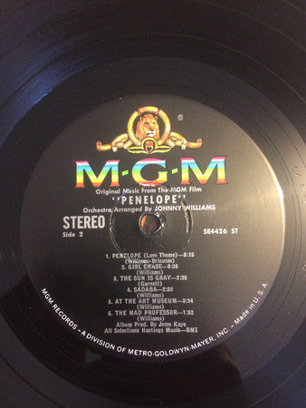 John Williams (4) : Original Music From The MGM Film Penelope (LP,Stereo)