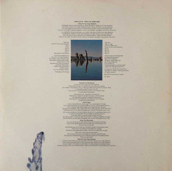 Pink Floyd : Wish You Were Here (LP,Album,Reissue)