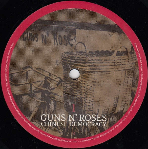 Guns N' Roses : Chinese Democracy (LP,Album)