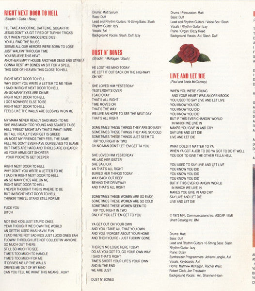 Guns N' Roses : Use Your Illusion I (Album)