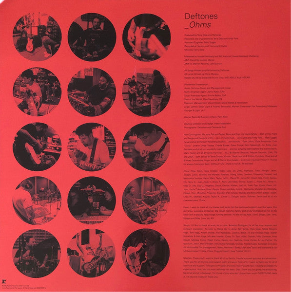 Deftones : _Ohms (LP,Album,Stereo)