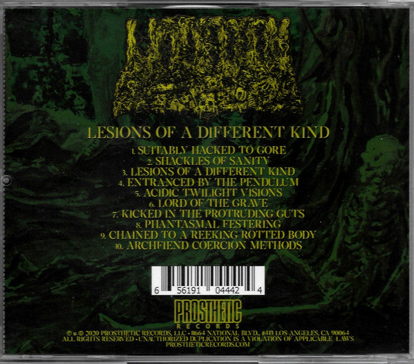 Undeath : Lesions Of A Different Kind (Album)