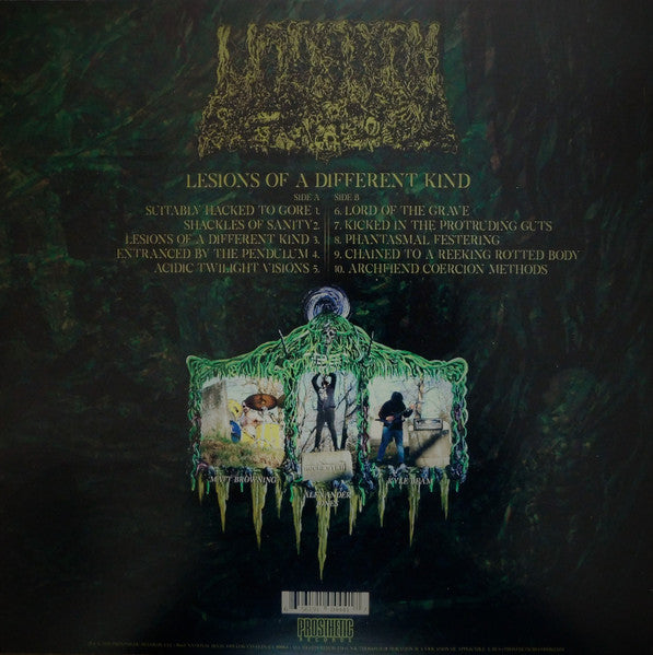 Undeath : Lesions Of A Different Kind (LP)