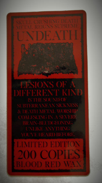 Undeath : Lesions Of A Different Kind (LP)