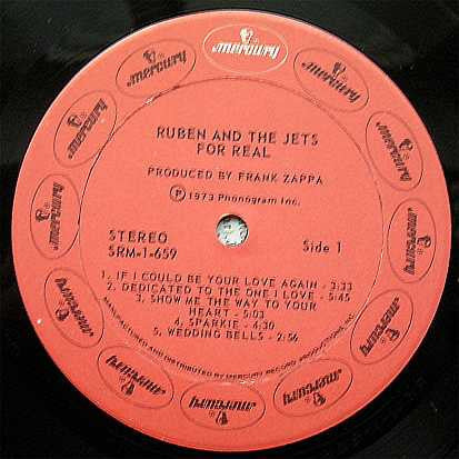 Ruben And The Jets : For Real (LP,Album)