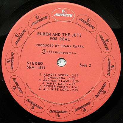 Ruben And The Jets : For Real (LP,Album)