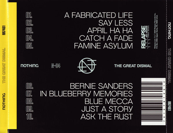 Nothing (12) : The Great Dismal (Album)