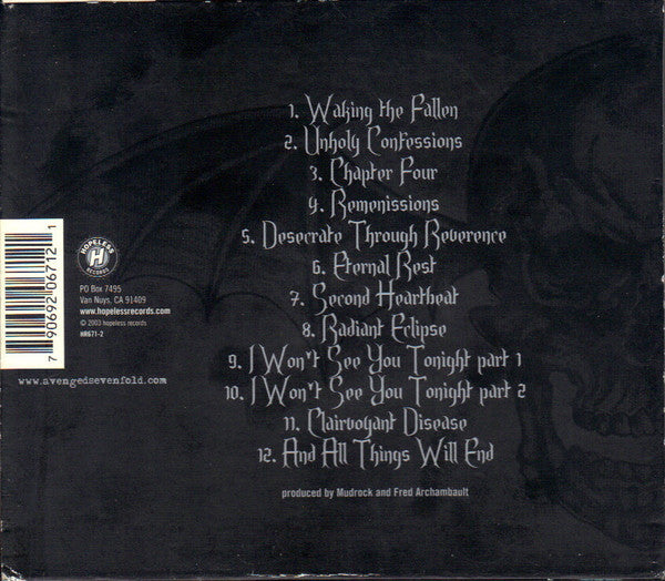 Avenged Sevenfold : Waking The Fallen (Album)