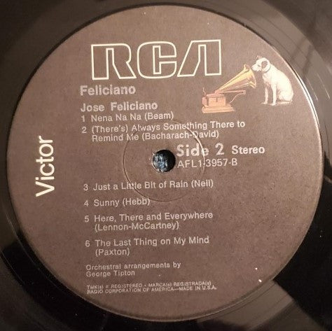 José Feliciano : Feliciano! (LP,Album,Reissue,Stereo)