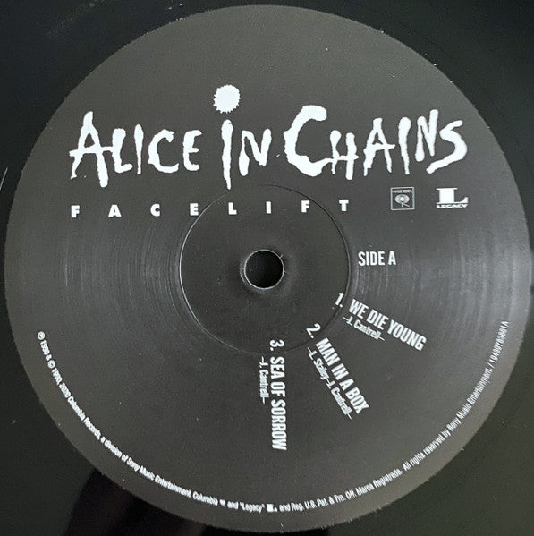 Alice In Chains : Facelift (LP,Album,Reissue,Remastered,Stereo)
