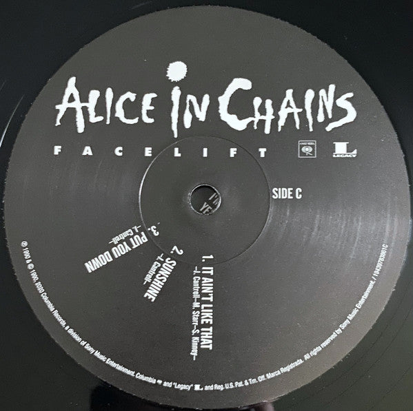 Alice In Chains : Facelift (LP,Album,Reissue,Remastered,Stereo)