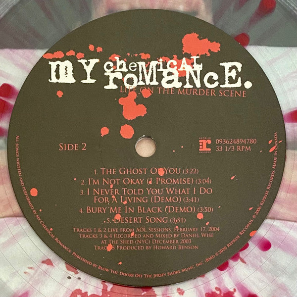 My Chemical Romance : Life On The Murder Scene (LP,Limited Edition,Reissue,Stereo)