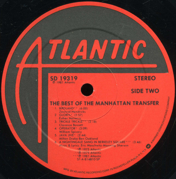 Manhattan Transfer, The : The Best Of The Manhattan Transfer (LP,Compilation)