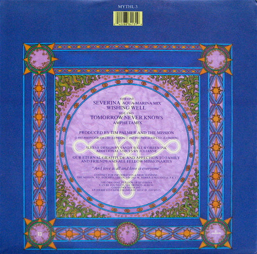 Mission, The : V (12",45 RPM,Single,Limited Edition,Numbered,Special Edition,Stereo)