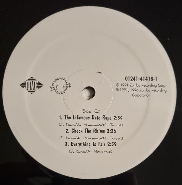 A Tribe Called Quest : The Low End Theory (LP,Album,Reissue,Remastered)