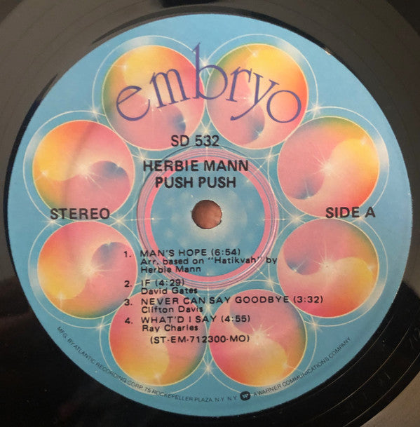 Herbie Mann : Push Push (LP,Album,Reissue,Stereo)
