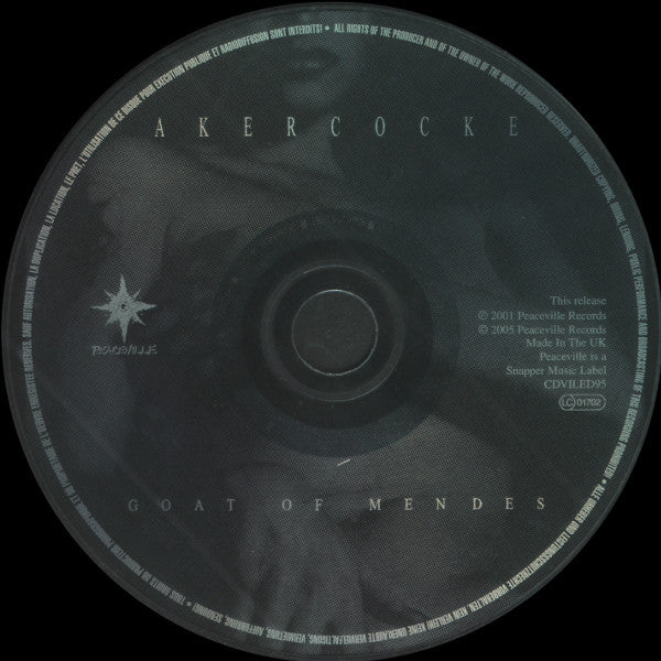 Akercocke : The Goat Of Mendes (Album,Reissue,Enhanced)