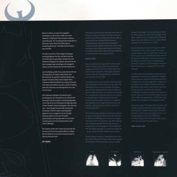 Black Crucifixion : Promethean Gift (LP,EP,Reissue,Remastered)