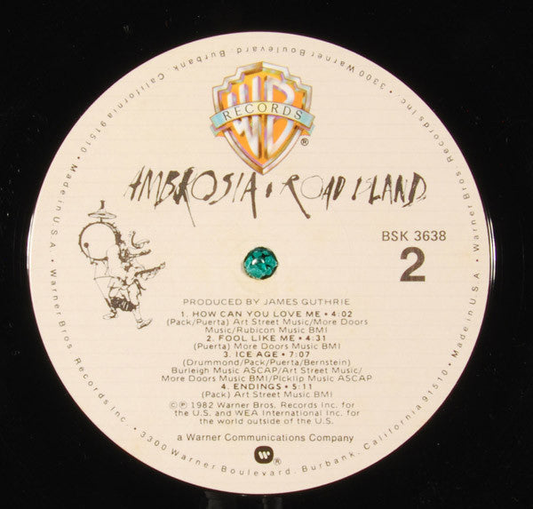 Ambrosia (2) : Road Island (LP,Album)