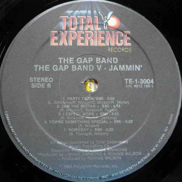 Gap Band, The : Gap Band V - Jammin' (LP,Album,Stereo)