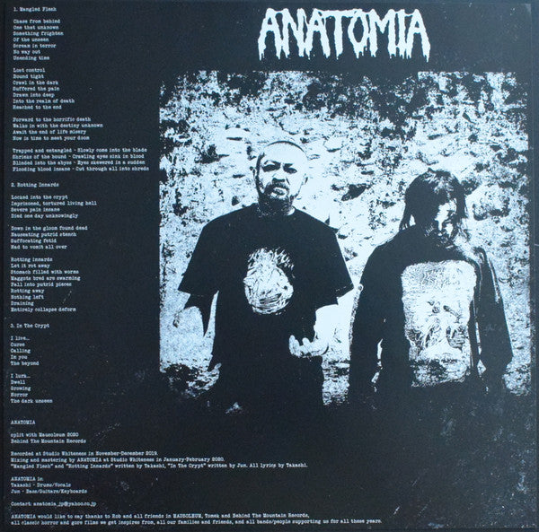 Mausoleum (4) / Anatomia : .:Nyctophilia:. / Anatomia (12",33 ⅓ RPM,Limited Edition,Stereo)
