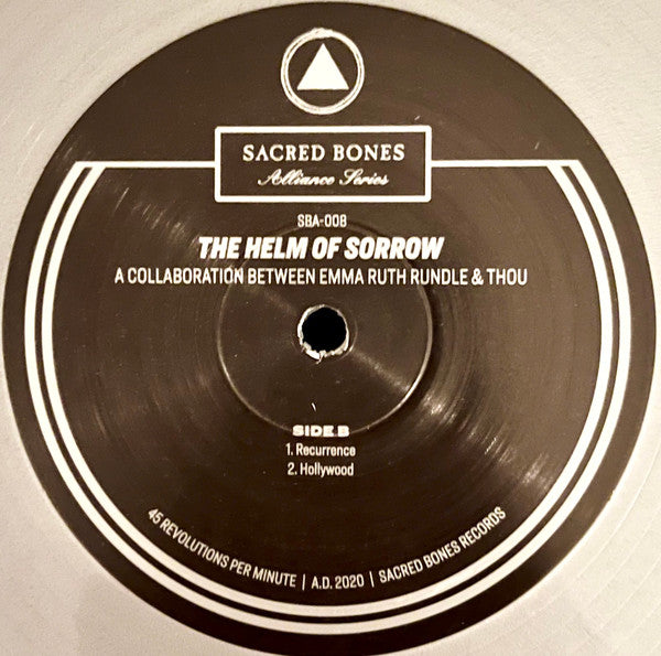 Emma Ruth Rundle & Thou (2) : The Helm Of Sorrow (12",45 RPM,EP,Limited Edition,Stereo)