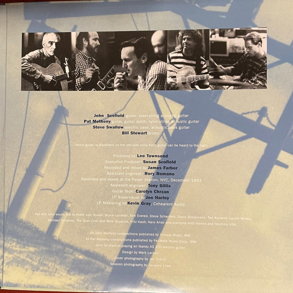 John Scofield & Pat Metheny : I Can See Your House From Here (LP,Album,Reissue,Stereo)